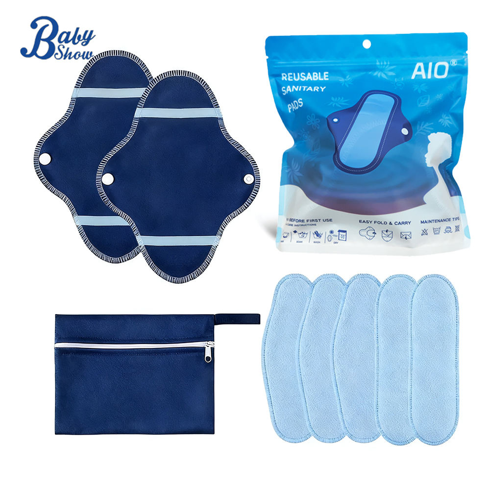 AIO PADS Système à inserts — 5 inserts + 2 supports + 1 sac PEVA